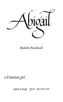 Cover of: Abigail by Macdonald, Malcolm