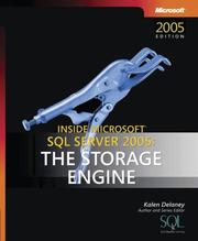 Cover of: Inside Microsoft (r) SQL Server (tm) 2005: The Storage Engine
