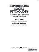 Cover of: Experiencing social psychology: readings and projects