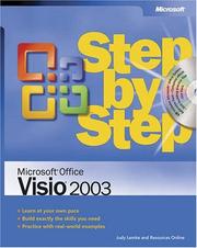 Cover of: Microsoft  Office Visio  2003 Step by Step (Step by Step (Microsoft)) by Resources Online