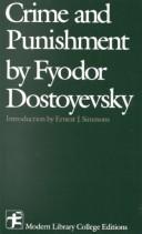 Cover of: Crime and Punishment by Фёдор Михайлович Достоевский, Фёдор Михайлович Достоевский