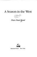 Cover of: A Season in the West