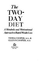 Cover of: The Two-Day Diet | Glenn Md Cooper