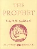 Cover of: The Prophet (Kahlil Gibran Pocket Library)