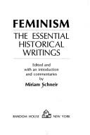 Cover of: Feminism by Miriam Schneir, Miriam Schneir