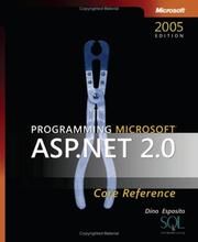 Cover of: Programming Microsoft  ASP.NET 2.0 Core Reference
