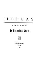 Cover of: Hellas, a portrait of Greece by Nicholas Gage
