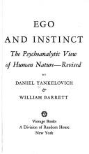 Ego and instinct by Daniel Yankelovich