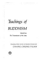 Cover of: Original Teachings of Cha'an Buddhism by Chang Chung-Yuan