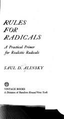 Cover of: Rules for Radicals by Saul David Alinsky
