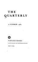 Cover of: The Quarterly 2 by Gordon Lish