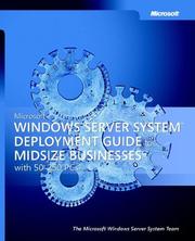 Cover of: Microsoft(R) Windows Server SystemTM Deployment Guide for Midsize Businesses by Microsoft Corporation