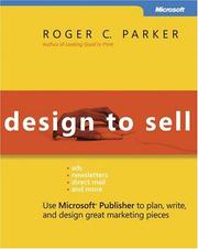 Cover of: Design to Sell: Use Microsoft  Publisher to Plan, Write and Design Great Marketing Pieces (Bpg-Other)