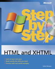 Cover of: HTML and XHTML Step by Step by Faithe Wempen