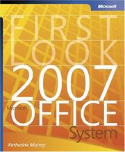 Cover of: First Look 2007 Microsoft  Office System (Bpg Other)