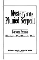 Cover of: MYS PLUMED SERPENT by Barbara Brenner