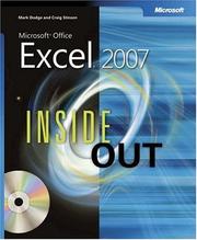 Cover of: Microsoft  Office Excel  2007 Inside Out