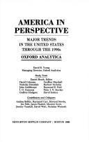 America in perspective by Oxford Analytica Staff