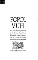 Popol Vuh by Popol Vuh. English.