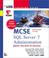 Cover of: MCSE : SQL Server 7 Administration: Training Guide : Exam 