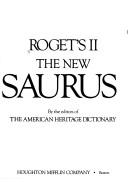 Cover of: Roget's II: the new thesaurus