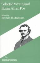 Cover of: Selected Writings of Edgar Allan Poe | Edgar Allan Poe