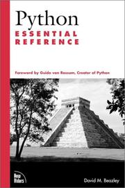 Python essential reference by David M. Beazley