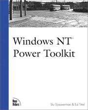Windows NT power toolkit by Stu Sjouwerman, Ed Tittel