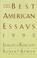 Cover of: The Best American Essays 1995 (Best American Essays)