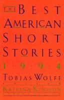 Cover of: The Best American Short Stories 1994 (Best American Short Stories) by 