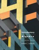 Cover of: Introductory Algebra: An Integrated Approach : Preliminary Edition