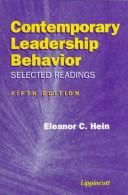 Cover of: Contemporary leadership behavior: selected readings