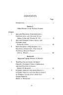 Front cover of The Aging in politics by Unknown