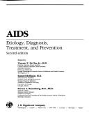 Cover of: AIDS: etiology, diagnosis, treatment, and prevention