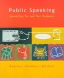 Cover of: Public speaking by Patricia Hayes Andrews