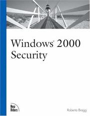 Cover of: Windows 2000 Security (Landmark) by Roberta Bragg