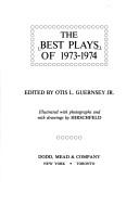 Cover of: The Best Plays of 1973-1974 by Otis L. Guernsey, Burns Mantle