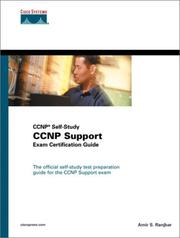 Cover of: Cisco CCNP Support Exam Certification Guide by Amir S. Ranjbar