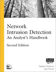 Network intrusion detection by Stephen Northcutt