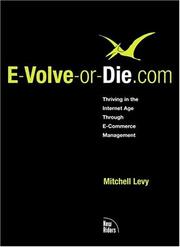 Cover of: E-Volve-or-Die.com  | Mitchell Levy