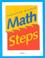 Cover of: Math Steps