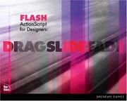 Cover of: Flash ActionScript for Designers: Drag, Slide, Fade