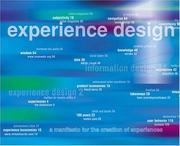 Cover of: Experience Design 1