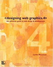 Cover of: designing web graphics.4 by Lynda Weinman