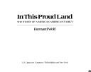 Cover of: In This Proud Land by Bernard Wolf