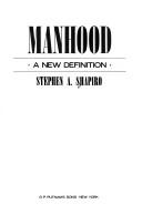 Cover of: Manhood