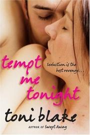 Cover of: Tempt Me Tonight | Toni Blake