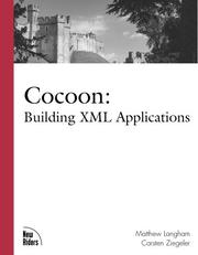 Cover of: Cocoon by Carsten Ziegeler, Matthew Langham
