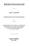 Reminiscences of Levi Coffin by Levi Coffin