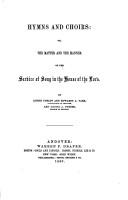 Cover of: Hymns and choirs by Phelps, Austin